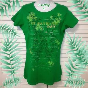 Vintage Lucky Tee Brand St. Patrick's Day Tee Shirt